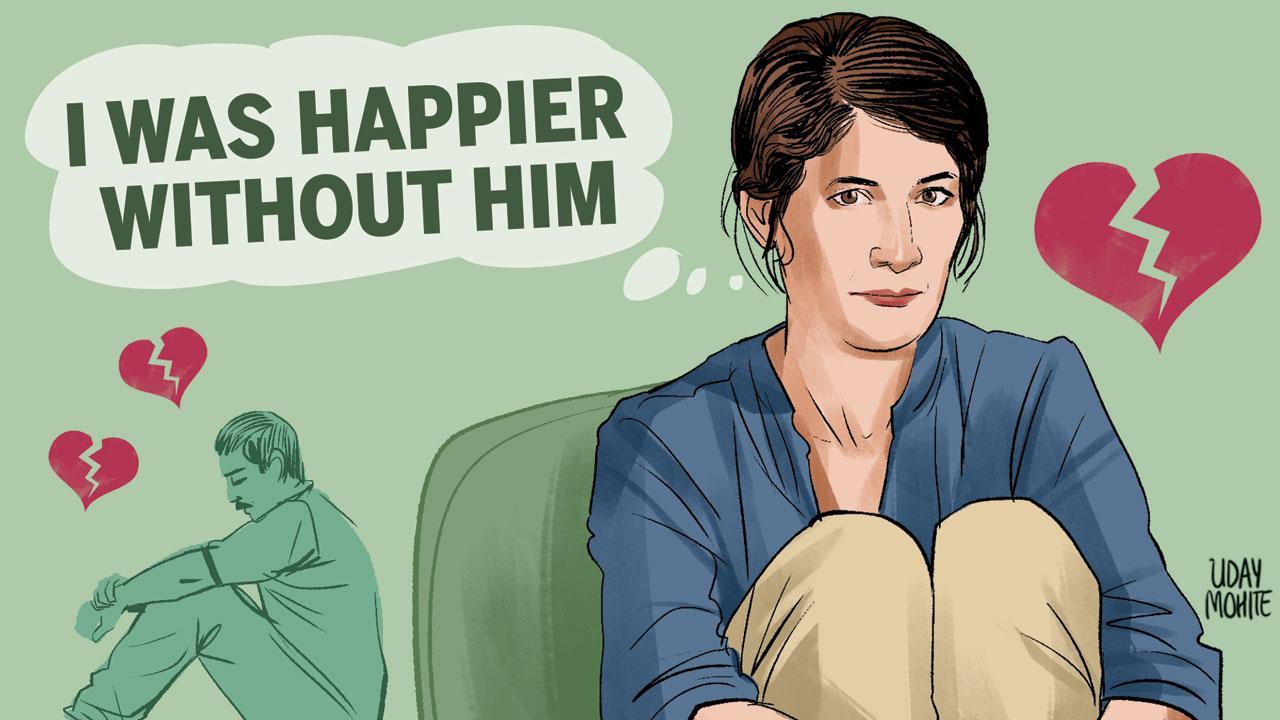 He wants a divorce, but...