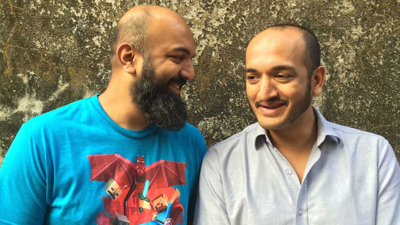 Ayaz Basrai (left) with brother Zameer (right) founders, Busride Design Studio