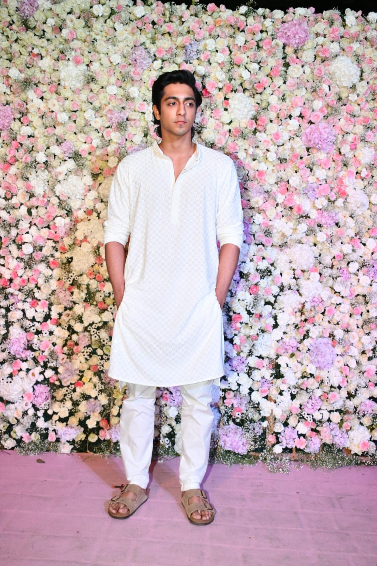 Ananya Panday's cousin Ahan Pandey is often seen at Bollywood parties. Seems like the actor's film debut is on the cards