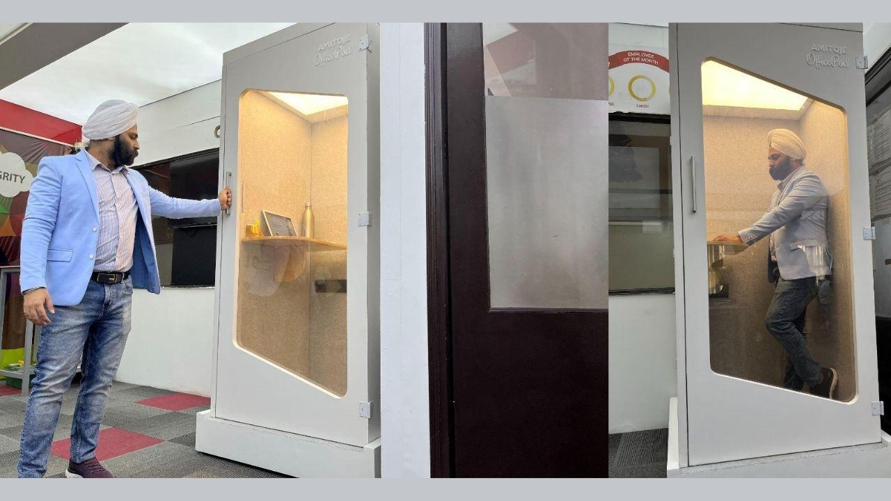 AMITOJE India Launches Game-Changing AMITOJE Officepod, The Innovative Soundproof Office Solution For The Modern Workspace