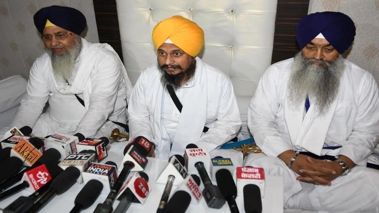 Stopping Amritpal Singh's wife at airport was not right: Akal Takht Jathedar
