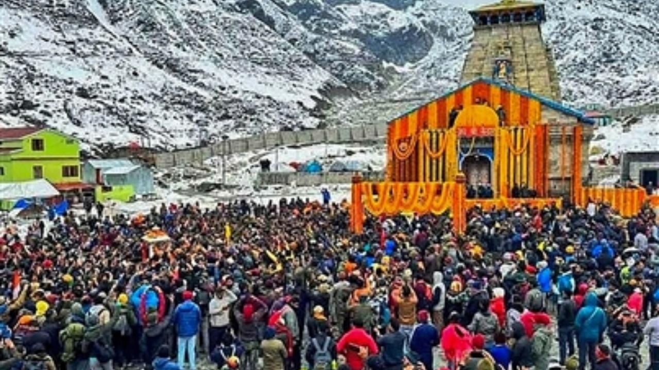 IN PHOTO: Kedarnath shrine opens for devotees amid inclement weather