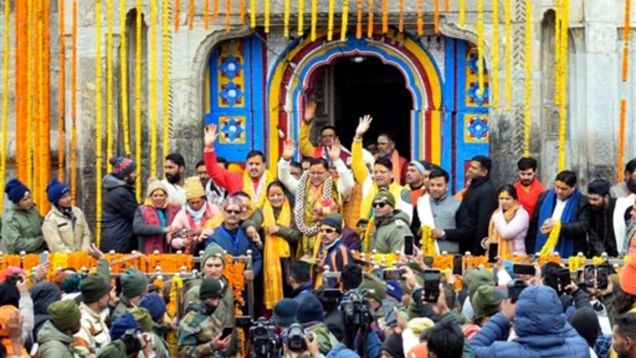 Chief Minister Pushkar Singh Dhami, who offered prayers at the temple, said, 