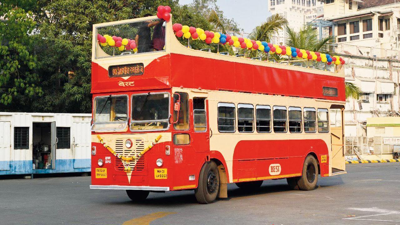 In Photos: Ban on loud talk or music on BEST buses