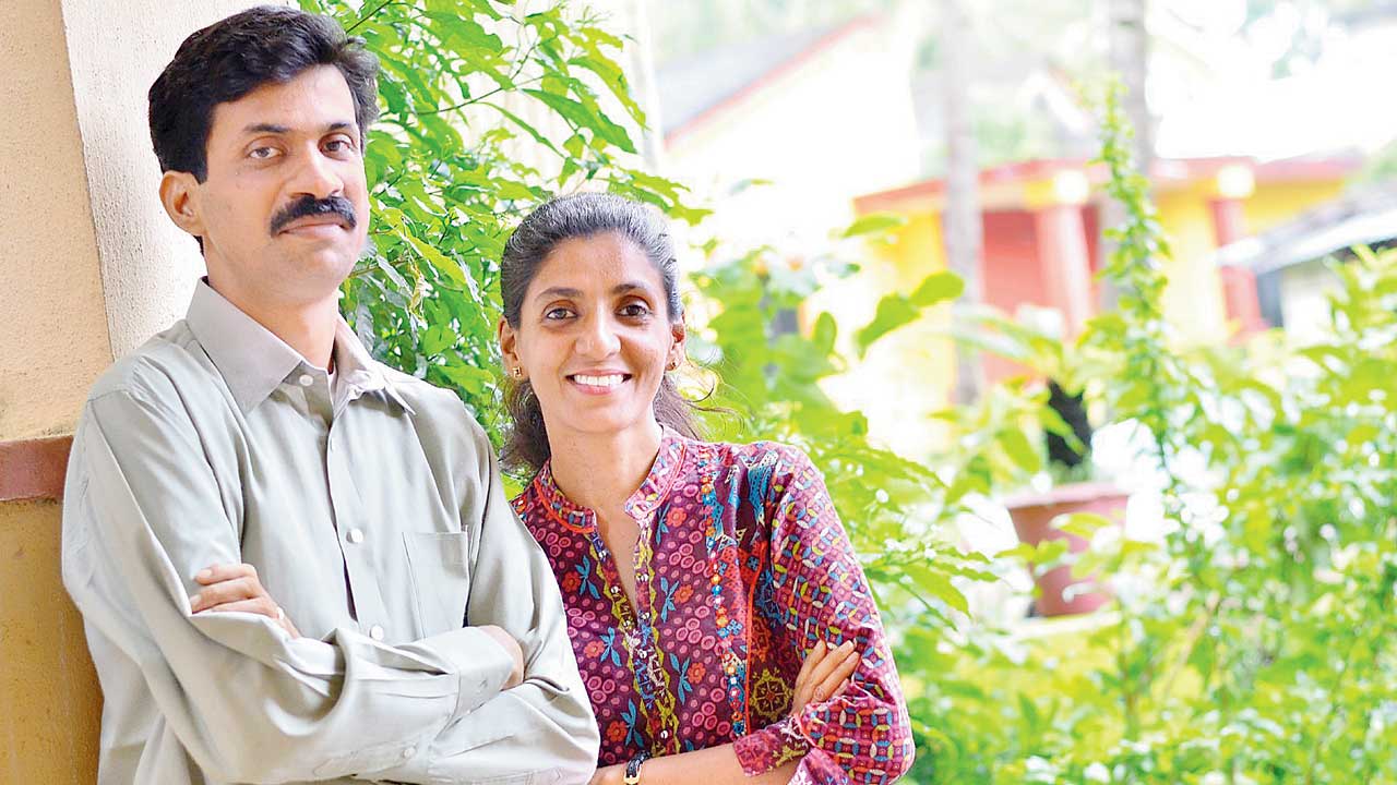 Leonard Fernandes and Queenie Rodrigues, co-founders of Goa-based The Dogears Bookshop