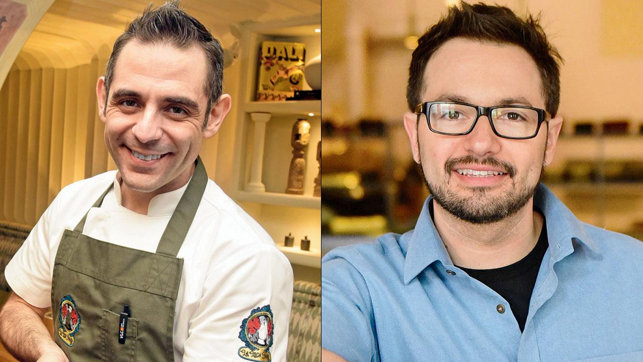 Chef Manuel Olveira and Chef Alex sanchez