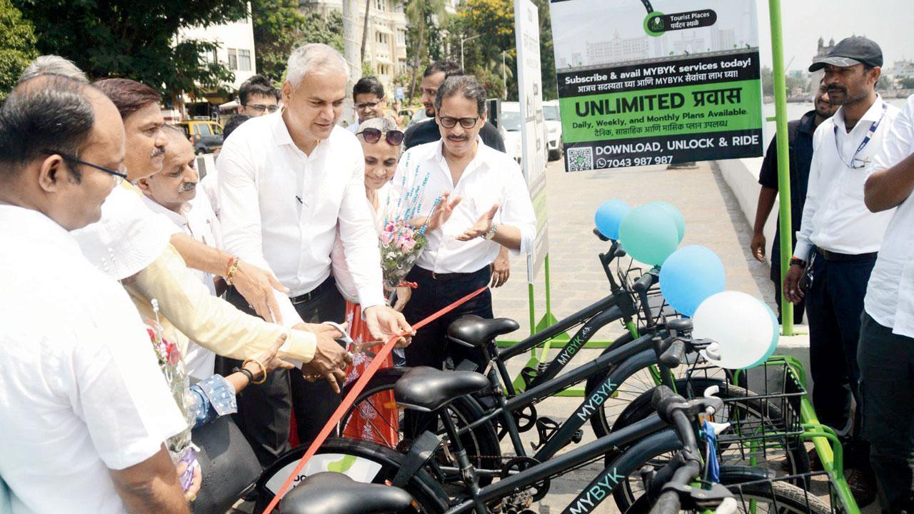 Mumbai: Churchgate, Cuffe Parade, Colaba get bicycle option for last-mile connectivity