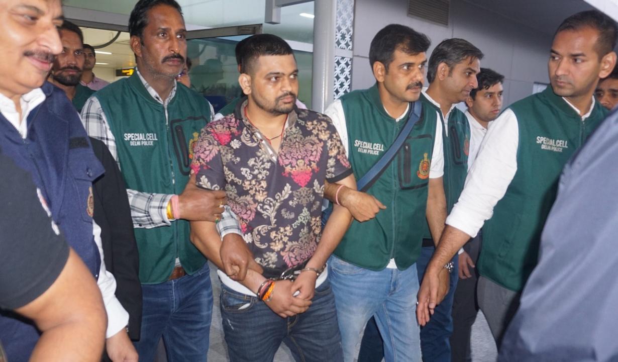 Delhi: Gangster Deepak Boxer brought to India from Mexico