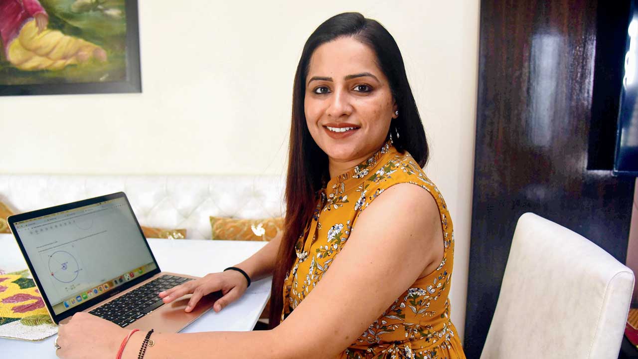 Geetika Jand, Teacher, Cuemath. Pic/Shadab Khan