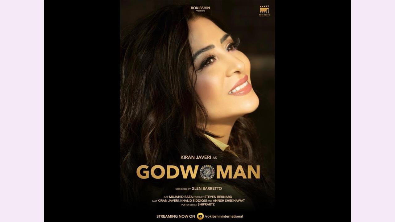 Kiran Javeri gives a celestial performance in Glen Barretto’s film “GODWOMAN”