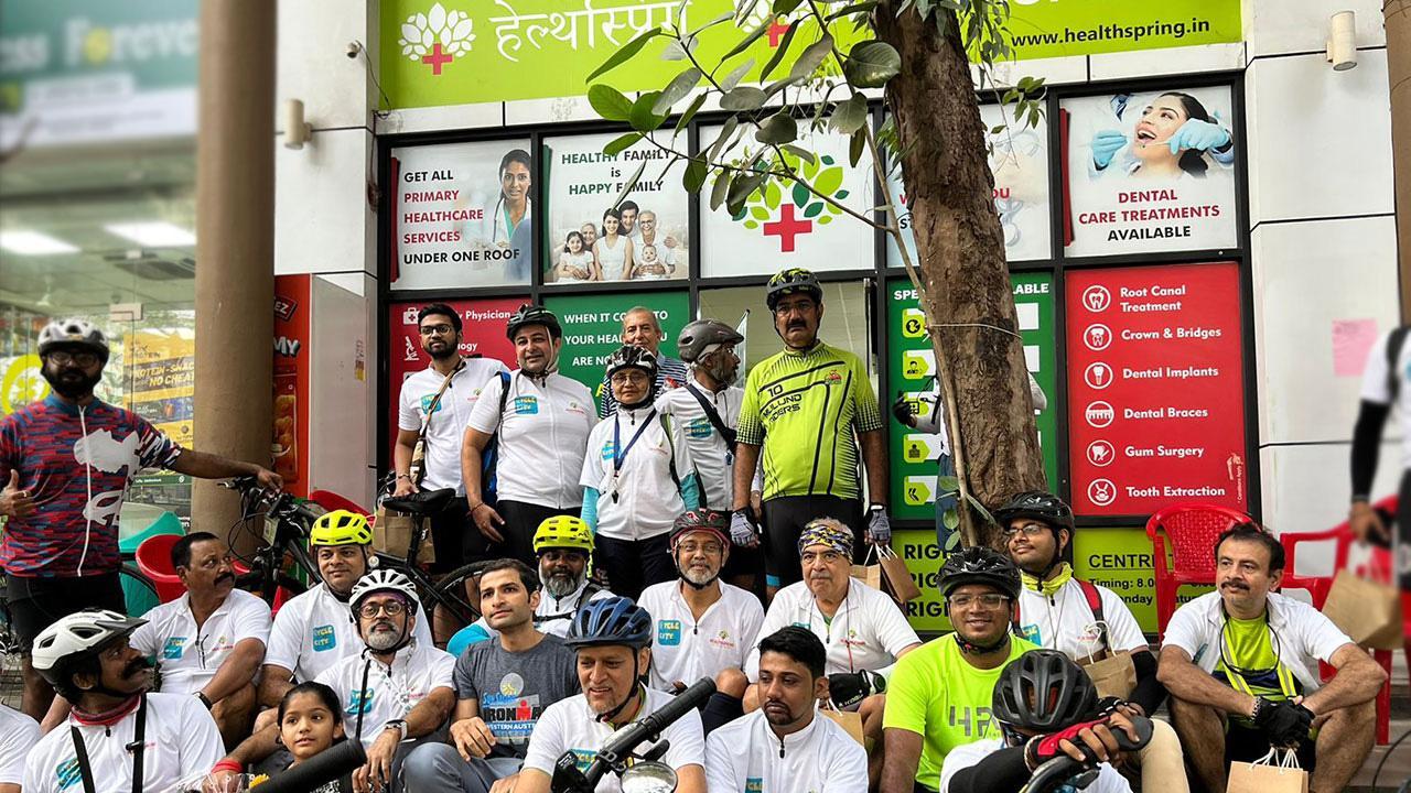 Healthspring And Smart Commute Foundation Organises A Cyclathon On The Occasion Of World Health Day 2023