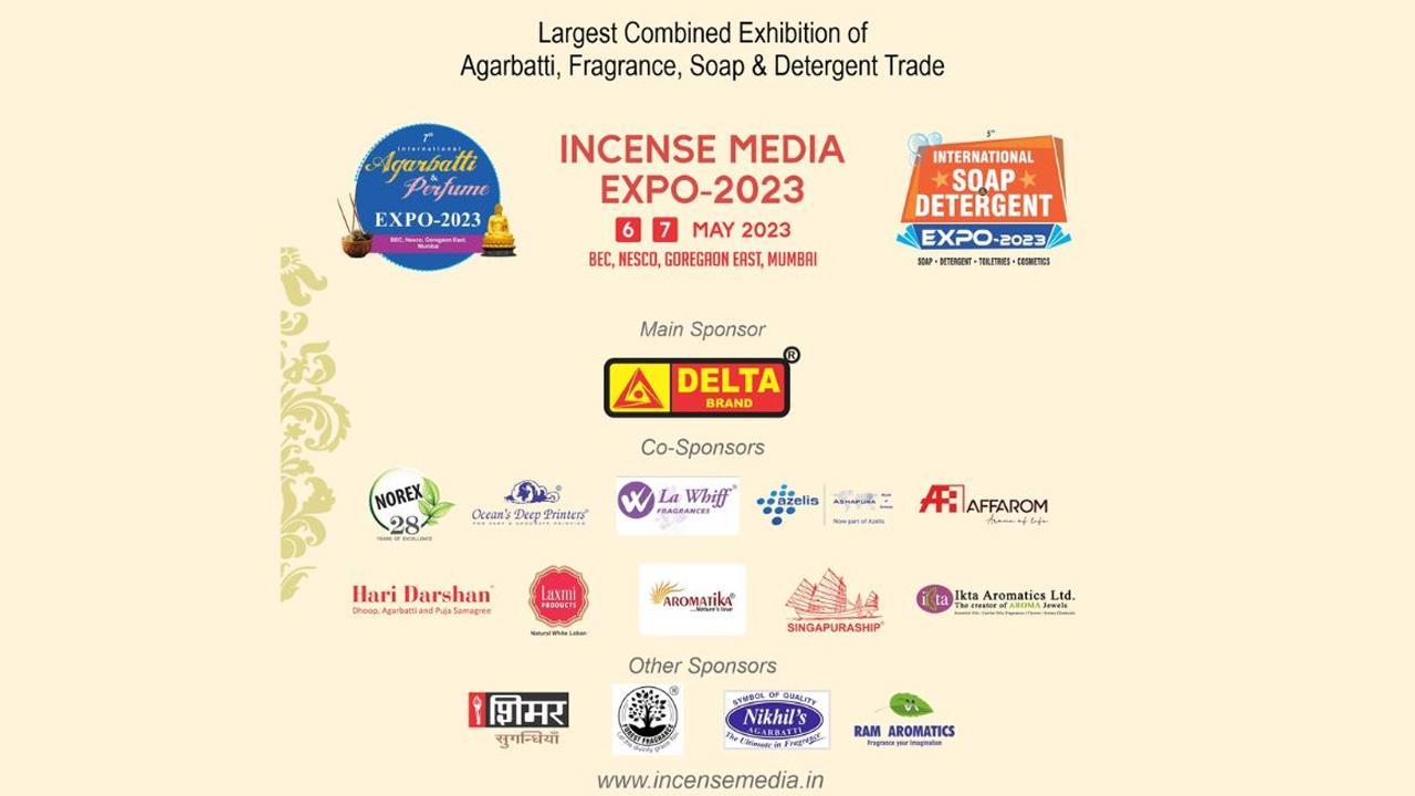 World’s Only Combined Trade Show for Incense, Fragrances, Soap and Detergent