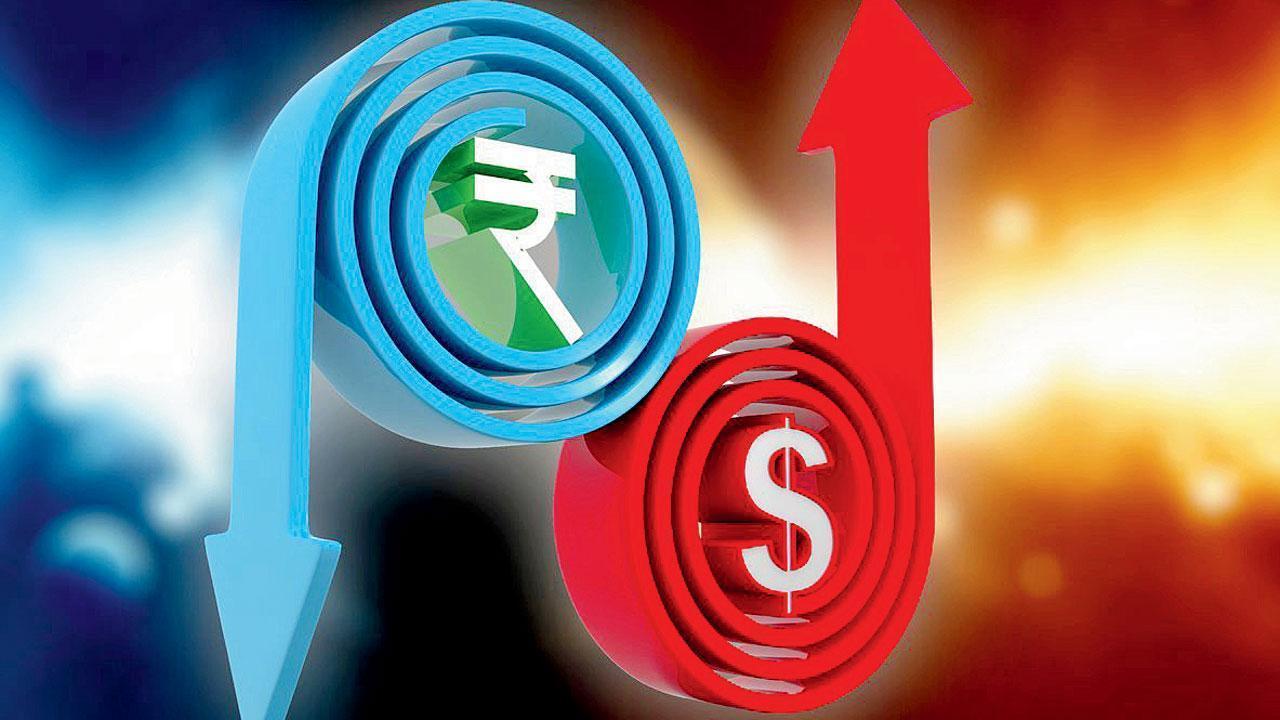 Rupee gains 4 paise to 81.75 against US dollar