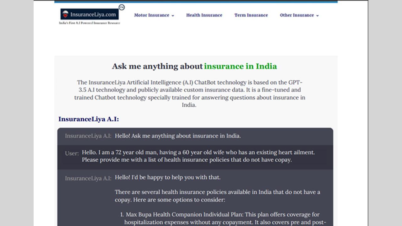 Is Artificial Intelligence going to take over insurance in India?