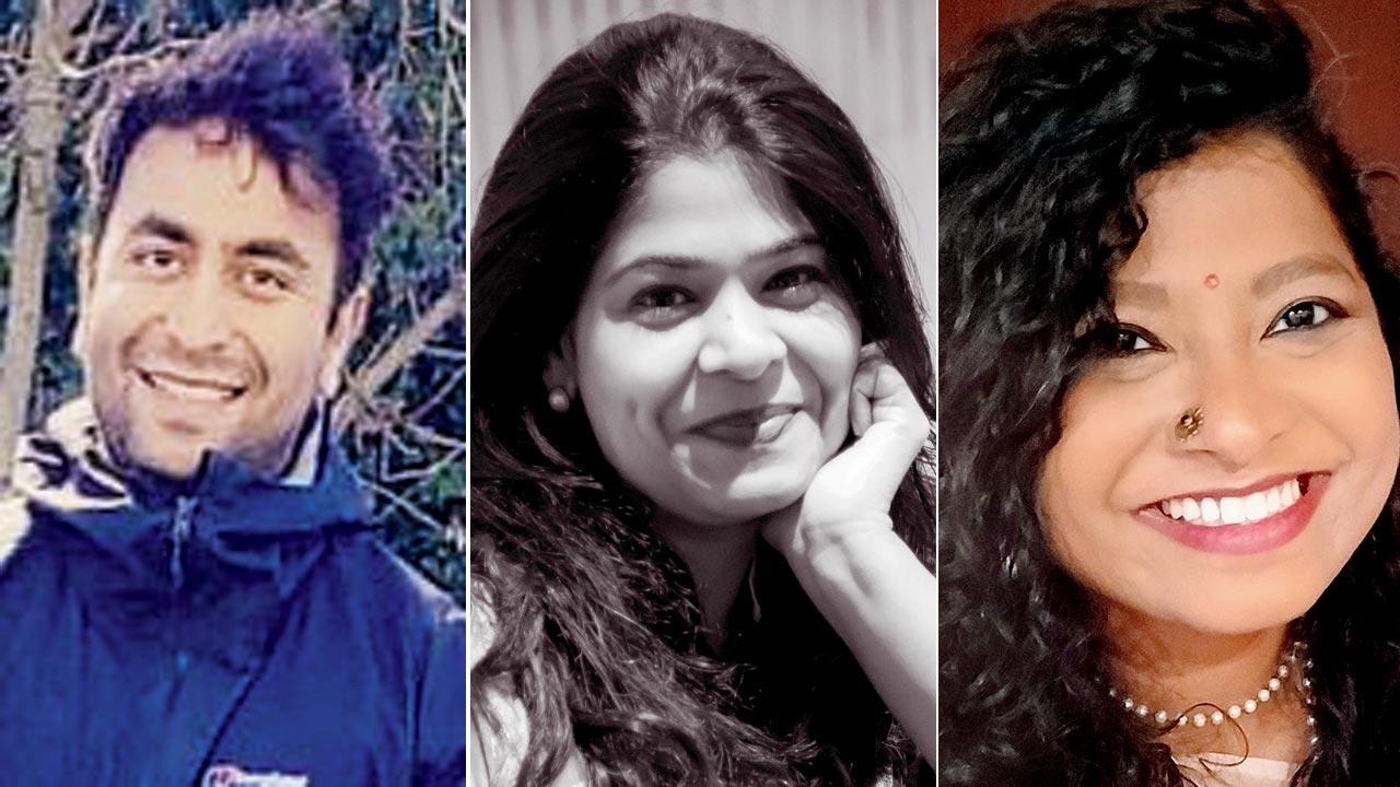 Parth Khatau, Seema Rekhi and Meenakshi Bhanj
