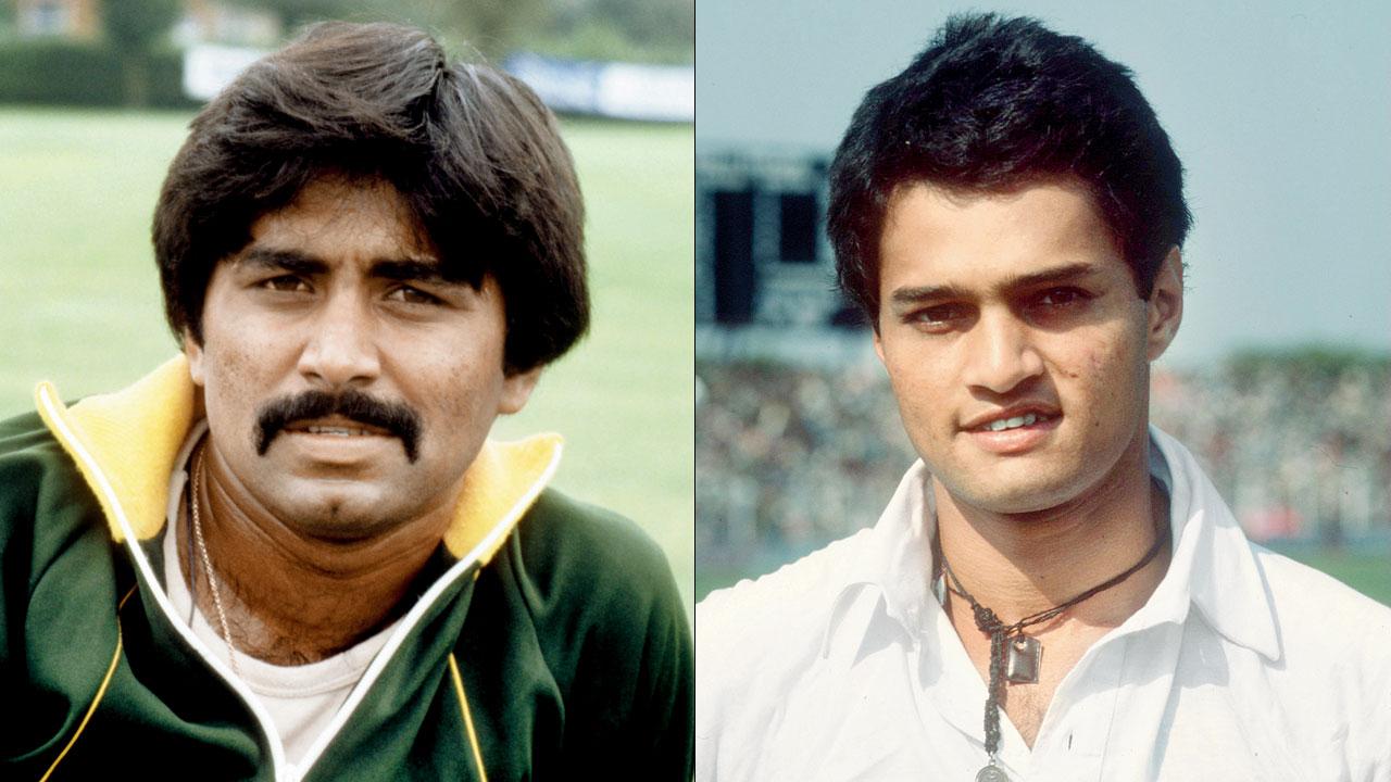 Javed Miandad and Sadanand Vishwanath