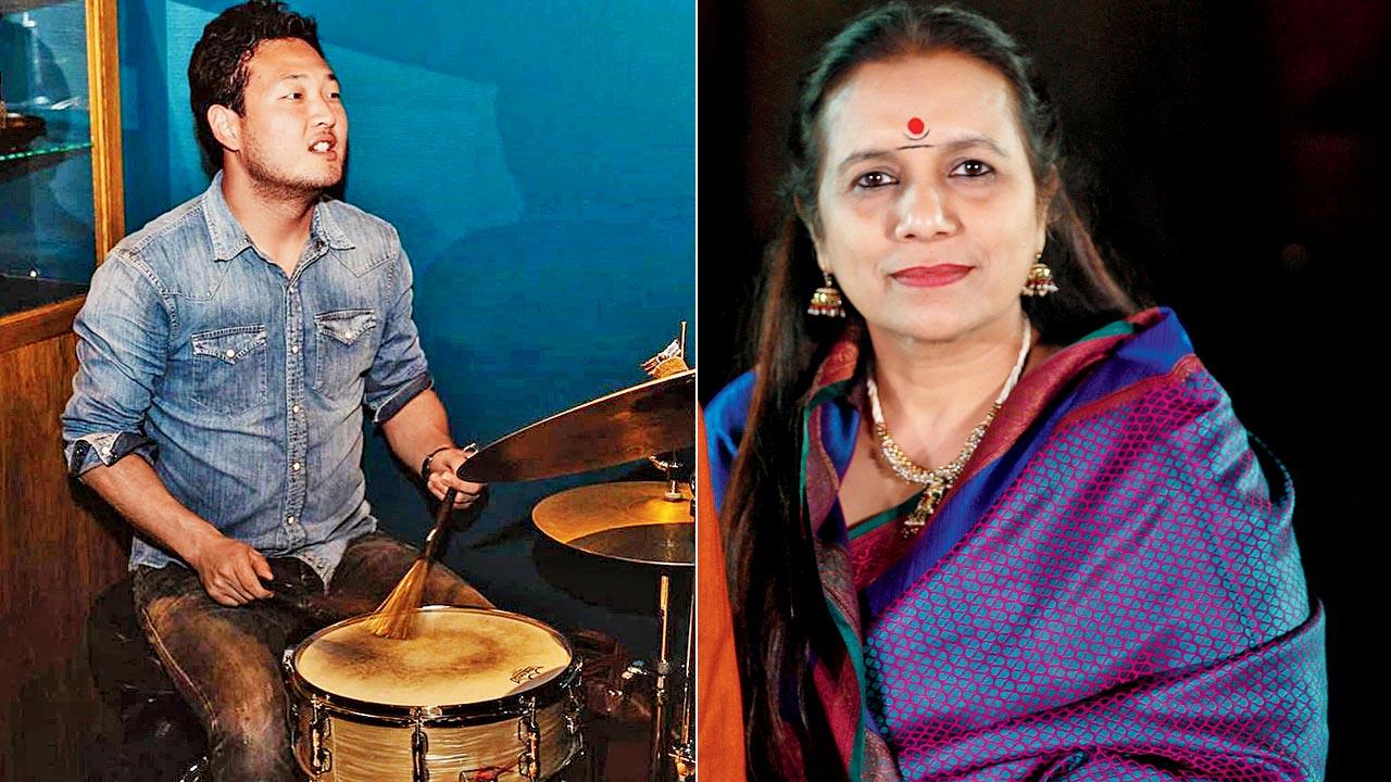 Sven Rozier. Pic Courtesy/Instagram; (right) Nandini Mahesh
