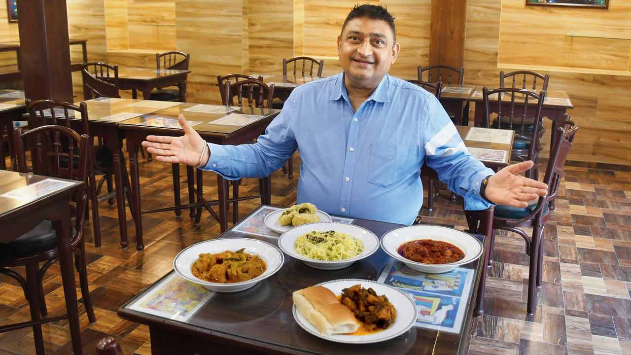 Jude D’Souza, 58, took on the renovation of the 75-year-old C D’Souza Marosas Restaurant and Confectionery in Dhobi Talao, in 2021. The eatery will open to guests this month. Pics/Ashish Raje