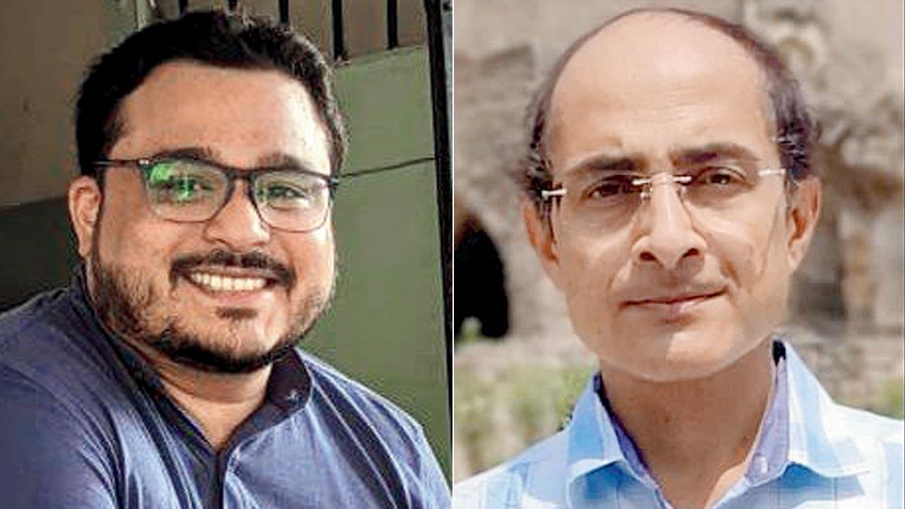 Dr Andre Baptista and Dr Neel Kamal Chapagain