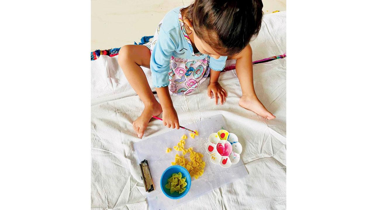 Easy art and craft activities to keep your child busy during