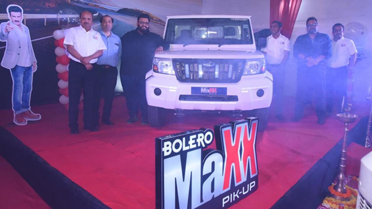 Hare Krishan Mahindra Mumbai Launched Bolero Maxx pick up in a Very Big scale.