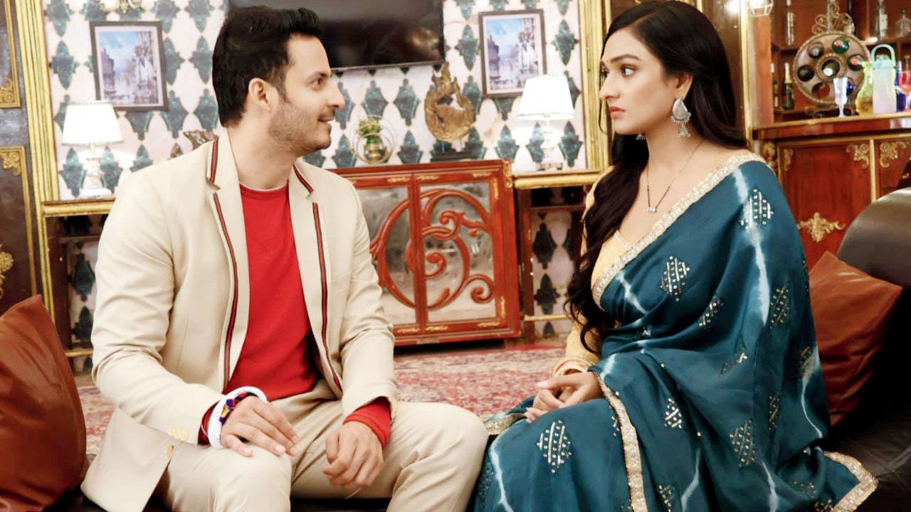 A still from Bhagya Lakshmi