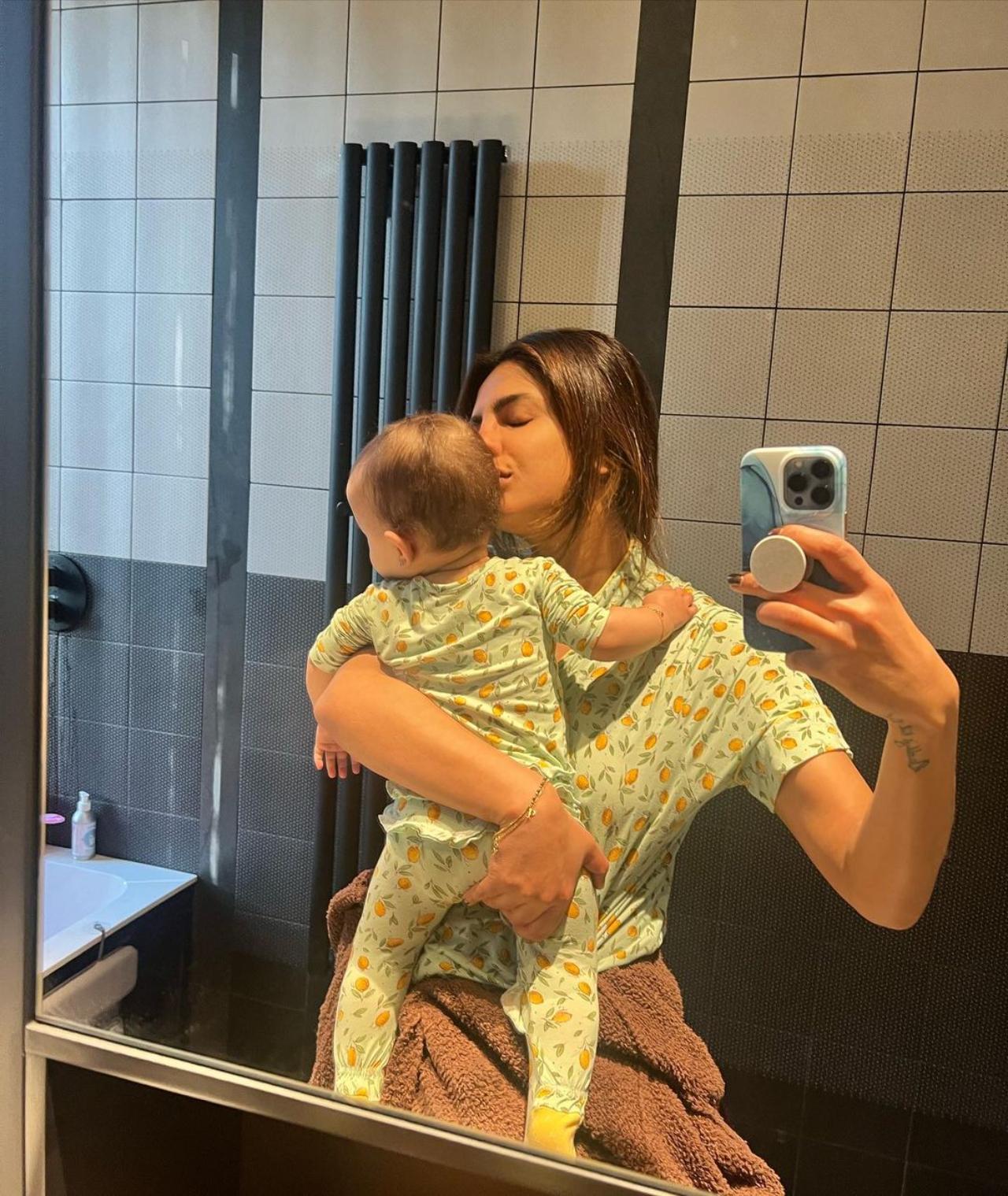 In January 2023, Malti made her first public appearance with mom and dad. She tagged along for the ceremony that honored the Jonas Brothers with a star on the Hollywood Walk of Fame