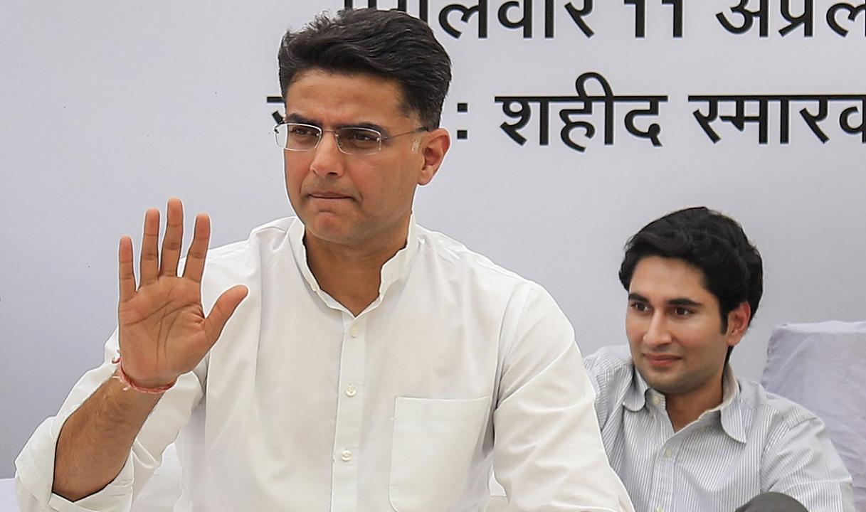 Sachin Pilot in Delhi day after fast seeking action against Vasundhara govt graft