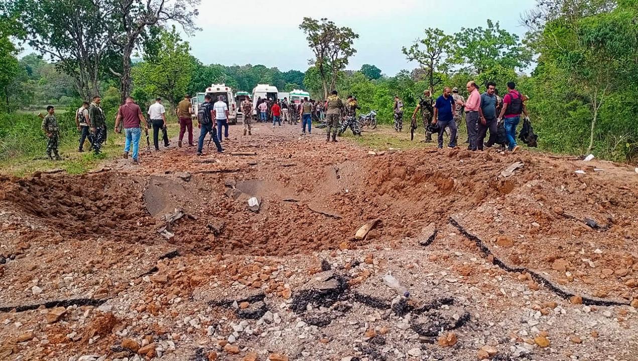 Chhattisgarh: Bastar division put on high alert after Naxal attack in Dantewada