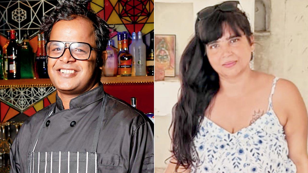 Mrigank Singh and Dolly Singh 