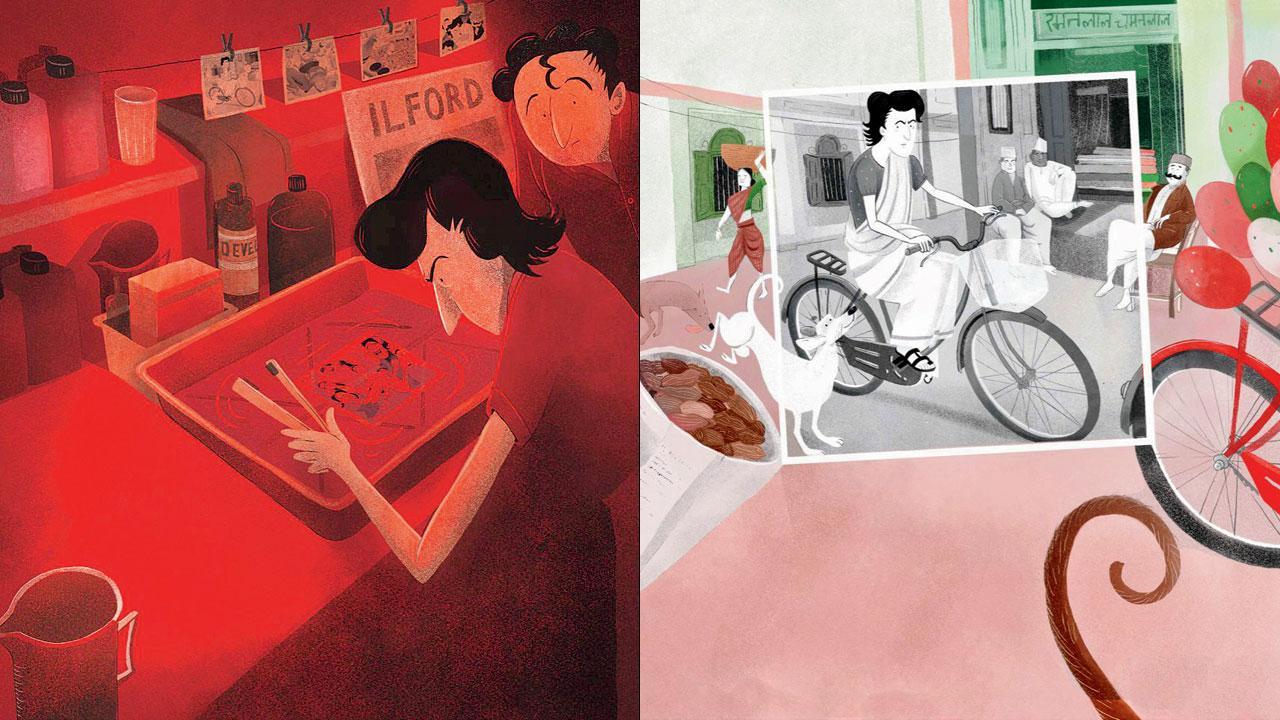 This new picture book by Nandita da Cunha is inspired by Homai Vyarawalla's work