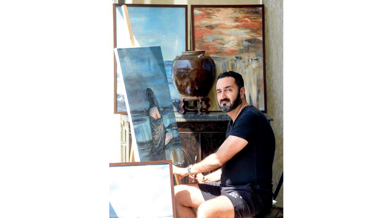 Psychiatrist rediscovers his love for painting and is set to exhibit in Mumbai and Luxembourg