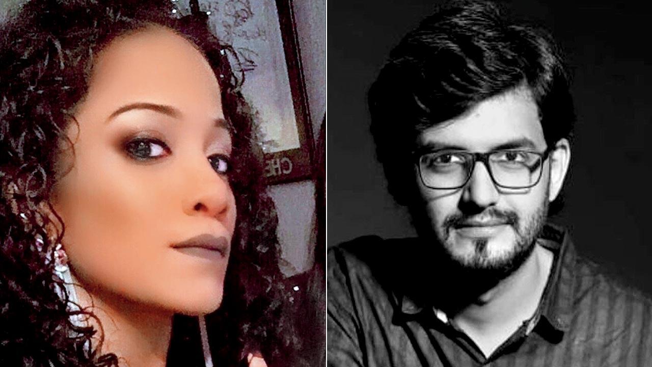 Monisha Demello, the first target of Anthony Paul, escaped by leaving at Mumbai airport a package, which she had been asked to deliver in Dubai; (right) Rishikesh Pandya, whose father-in-law worked for Anthony Paul