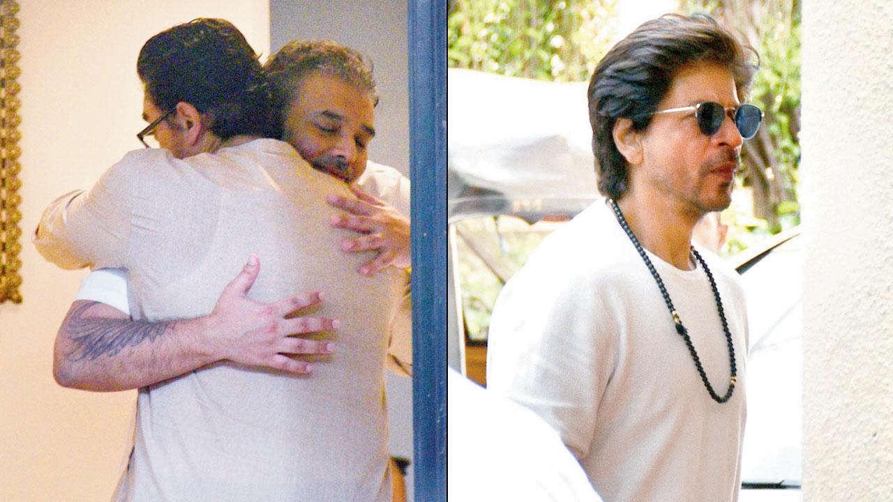 Uday Chopra, Aamir Khan and Shah Rukh Khan