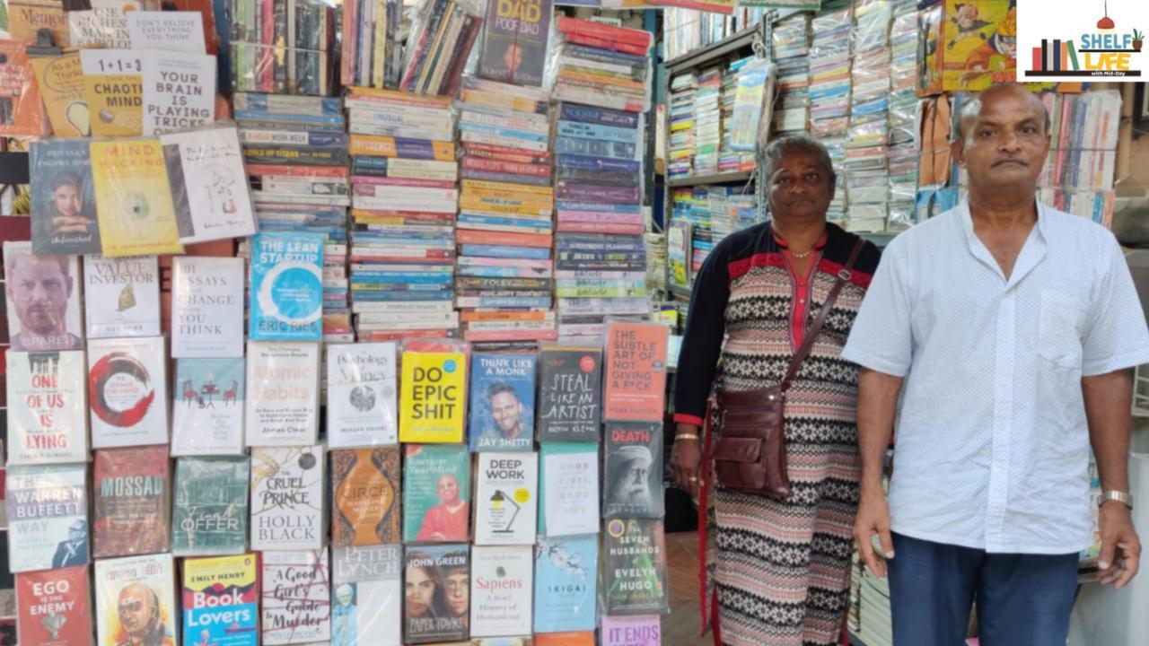 The bookstall, over 50-years-old, has witnessed how reading habits and preferences have changed over the years. Photo Courtesy: Aakanksha Ahire