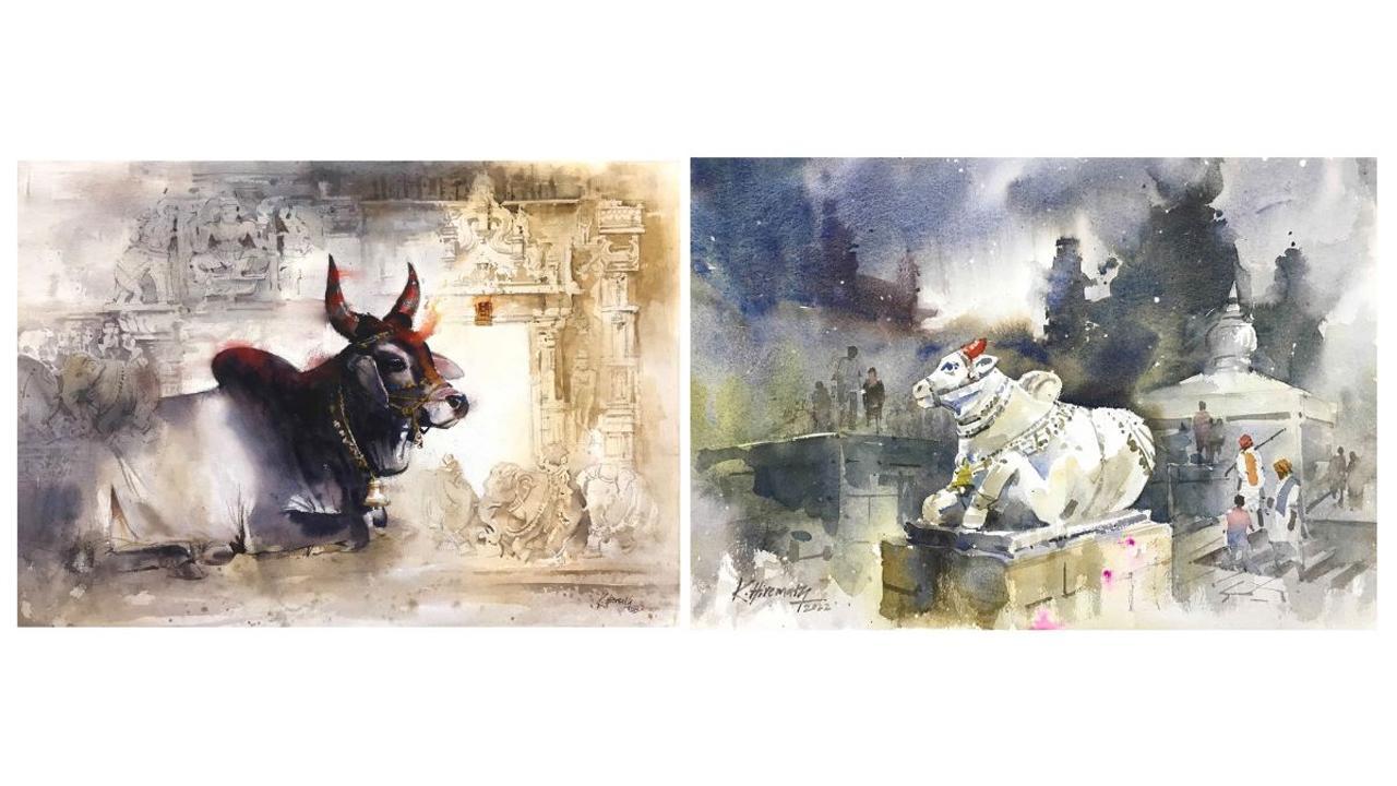 “SIDHHA” An Exhibition of Paintings by well-known artist Kudalayya Hiremath in Jehangir