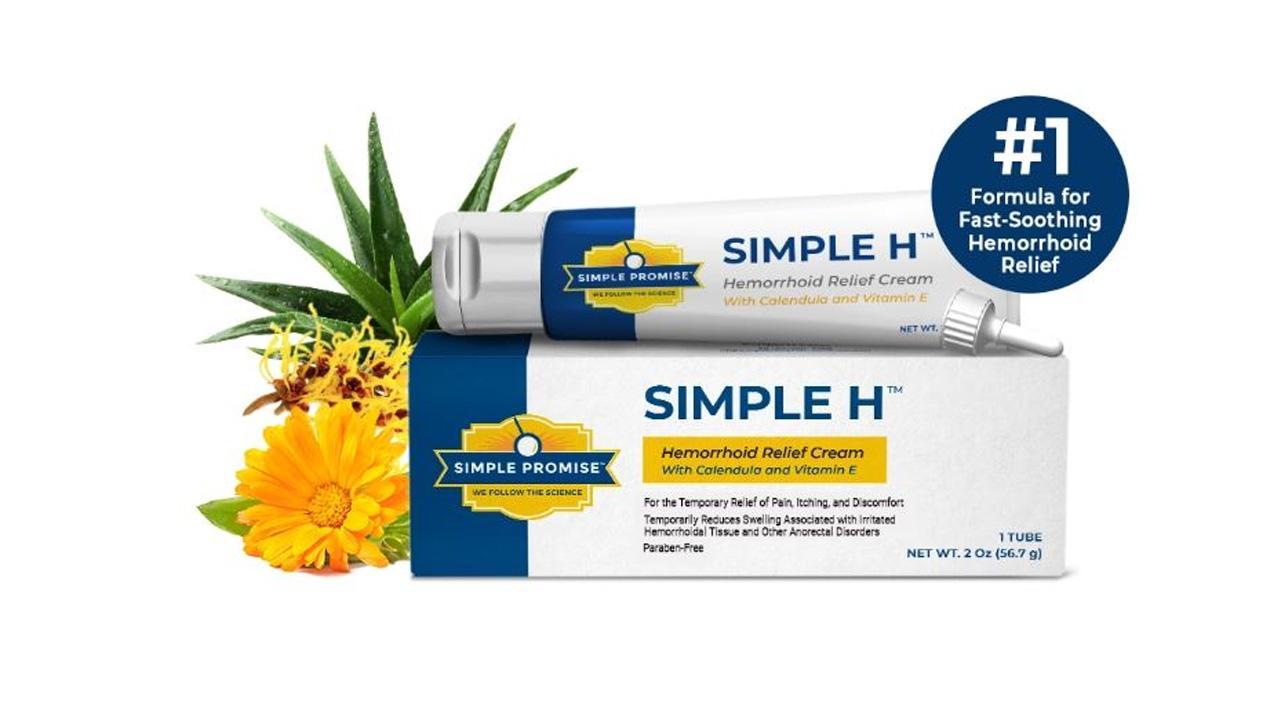 Simple H is an effective cream from Simple Promise to treat hemorrhoids and vanish them from your body. The formula is made with all-natural ingredients, which delivers great relief, indeed making you stay vibrant and active. 