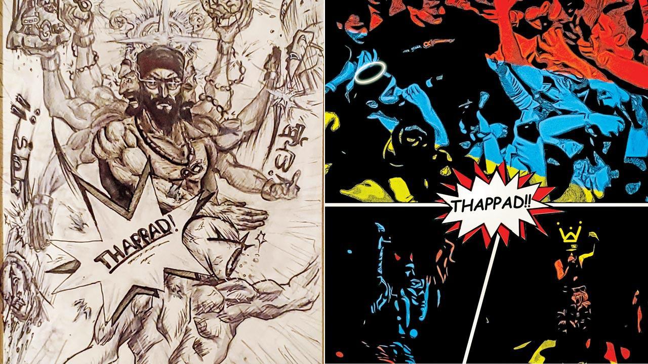 New single by this rapper-singer comes packed with a superhero comic feel