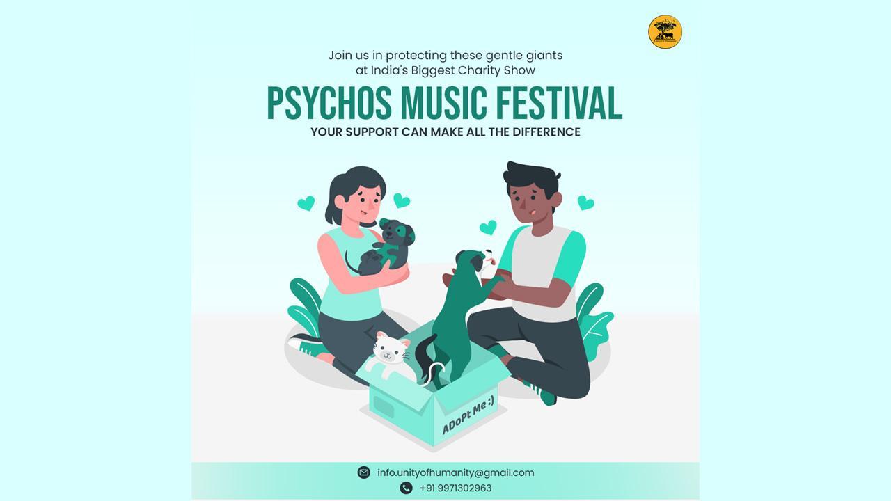 Unity Of Humanity' To Host India's Biggest Charity Show, 'Psychos Music Festival', In Indore