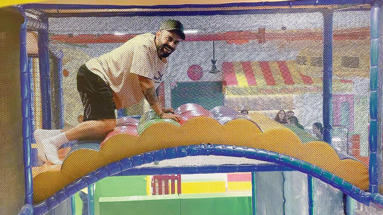 No kidding, Virat was at it!