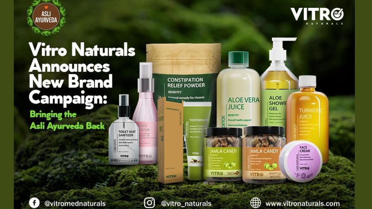 Vitro Naturals Announces New Brand Campaign: Bringing the Asli Ayurveda Back