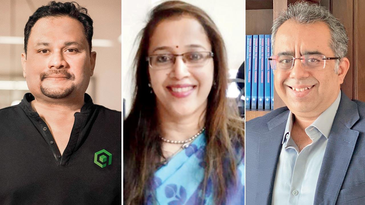Chris George, Metilda Stanley and Rishi Piparaiya