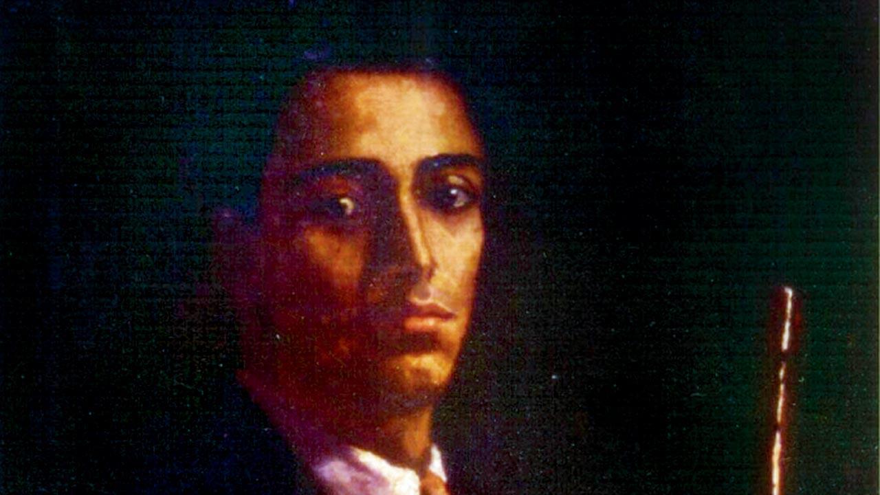 A self-portrait he made at age 17. Picture Courtesy/Homi J Bhabha: A Life; Rupa Publications 