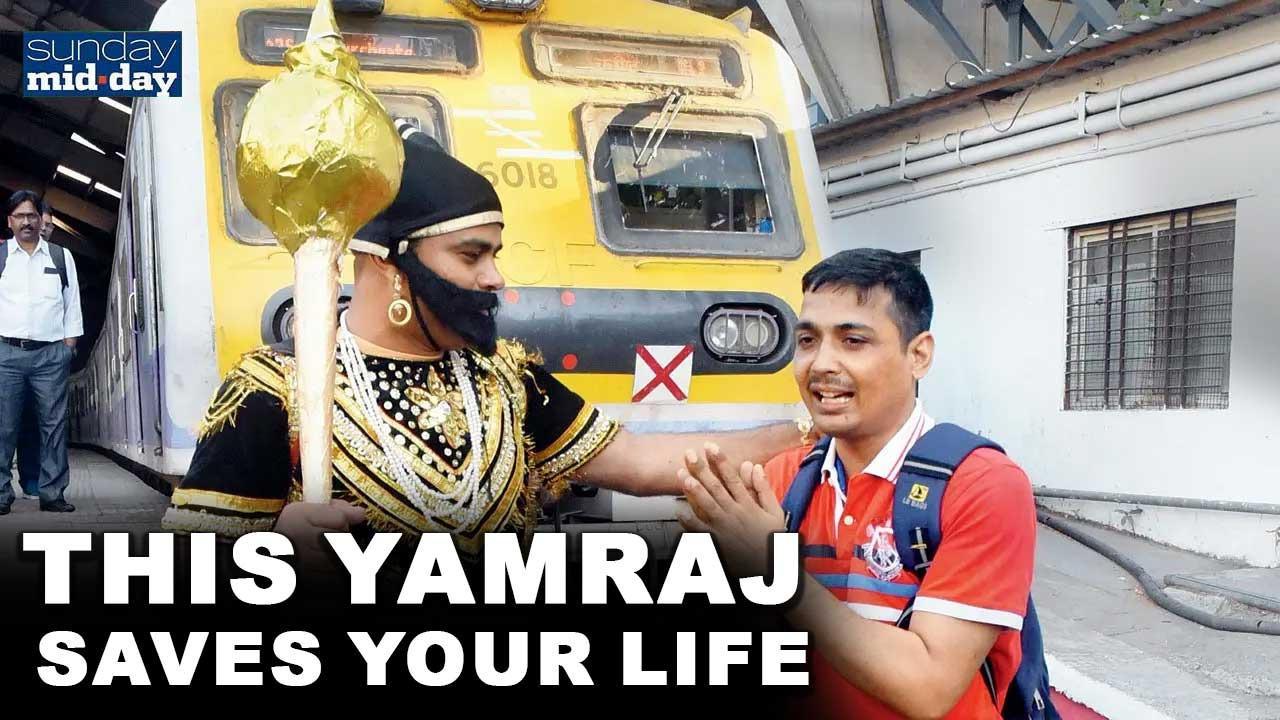 This Yamraj Saves Lives: Unique Initiative to Stop Track-Crossings on WR