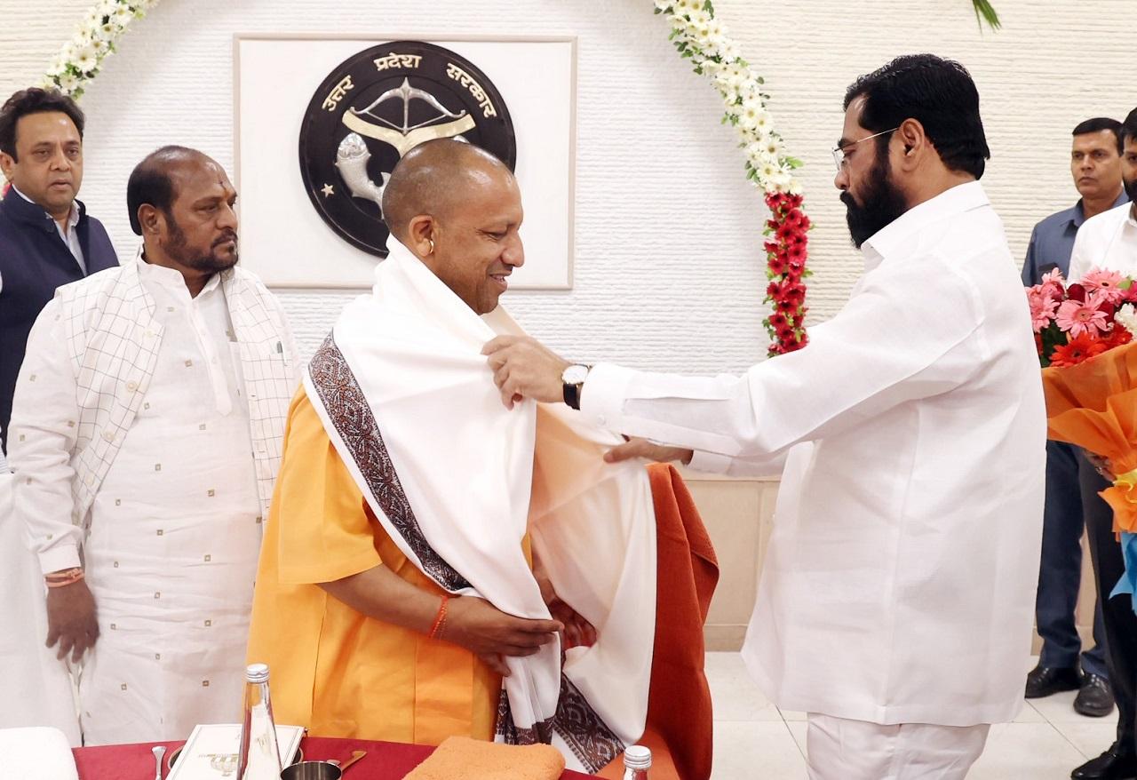 Shinde was on a two-day tour of Uttar Pradesh during which he visited Ayodhya, his first since becoming Maharashtra chief minister last June