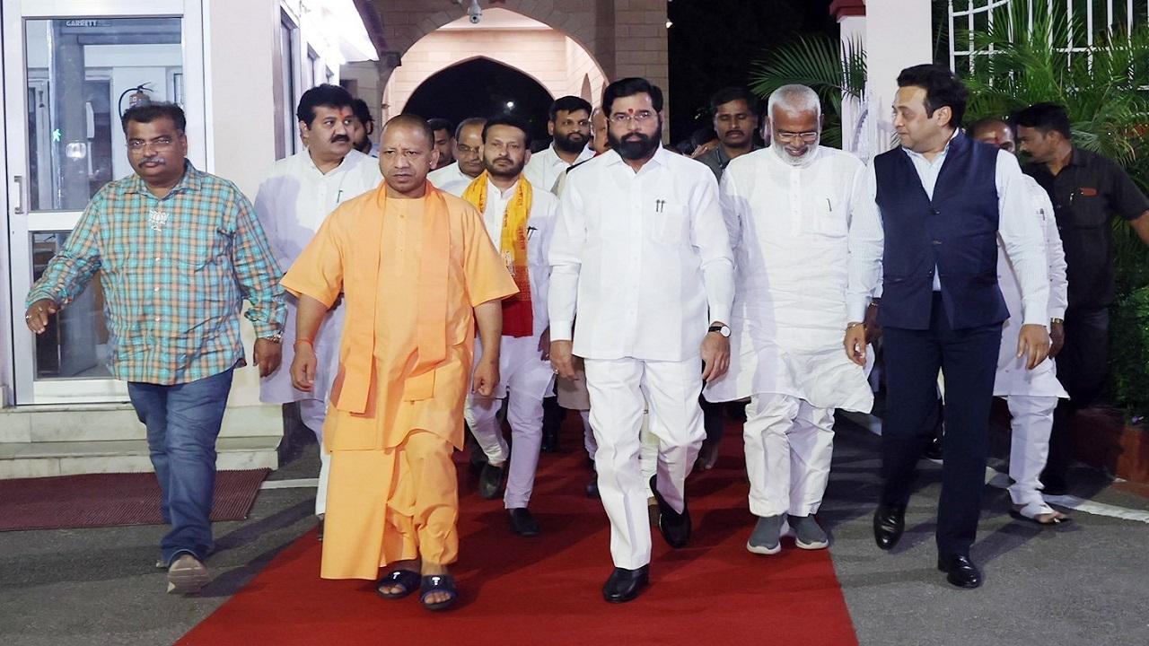 Yogi Adityanath revived 'pride of our faith', says Maharashtra CM Eknath Shinde during courtesy visit