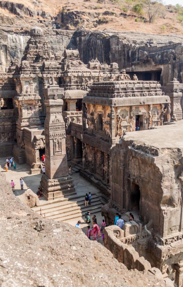 These caves located in Maharashtra are one of the first Buddhist cave monuments in India. They became a UNESCO world heritage site in 1983