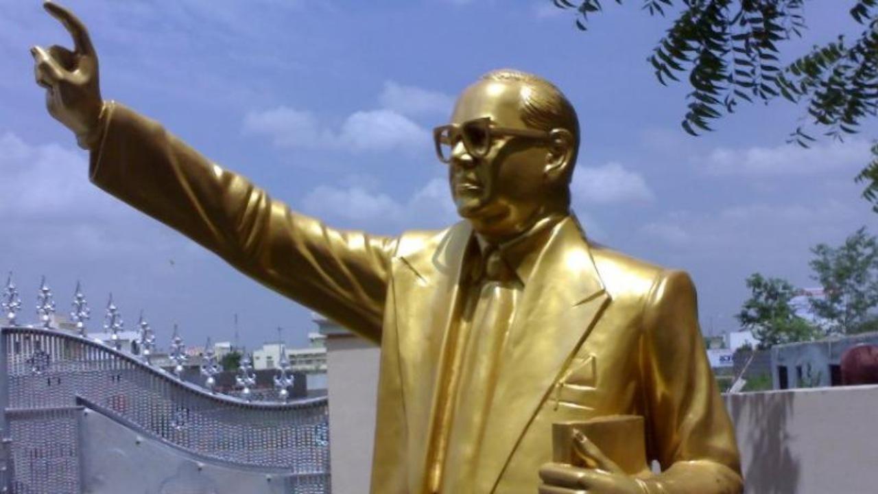 Ambedkar's statue disfigured in Greater Noida village, cops deployed