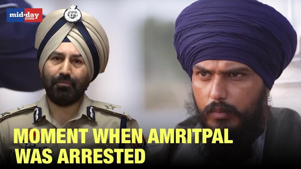Punjab Police Narrates The Moment When Amritpal Was Arrested