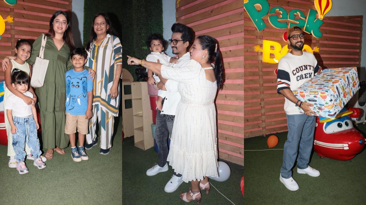 IN PHOTOS: Bharti's son Golla's star-studded birthday bash
